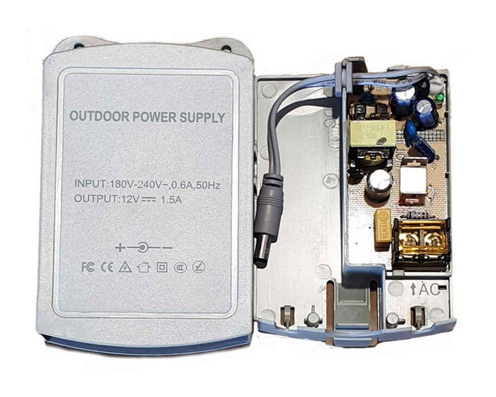 Sursa de alimentare 12V 1.5A, 24W, pentru exterior, Safer SAF-K5L