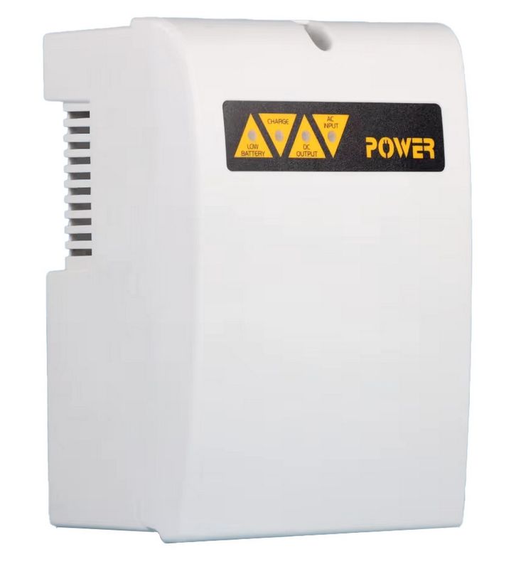 Sursa de alimentare 12V 1.5A, cu back-up, cutie de plastic, Safer