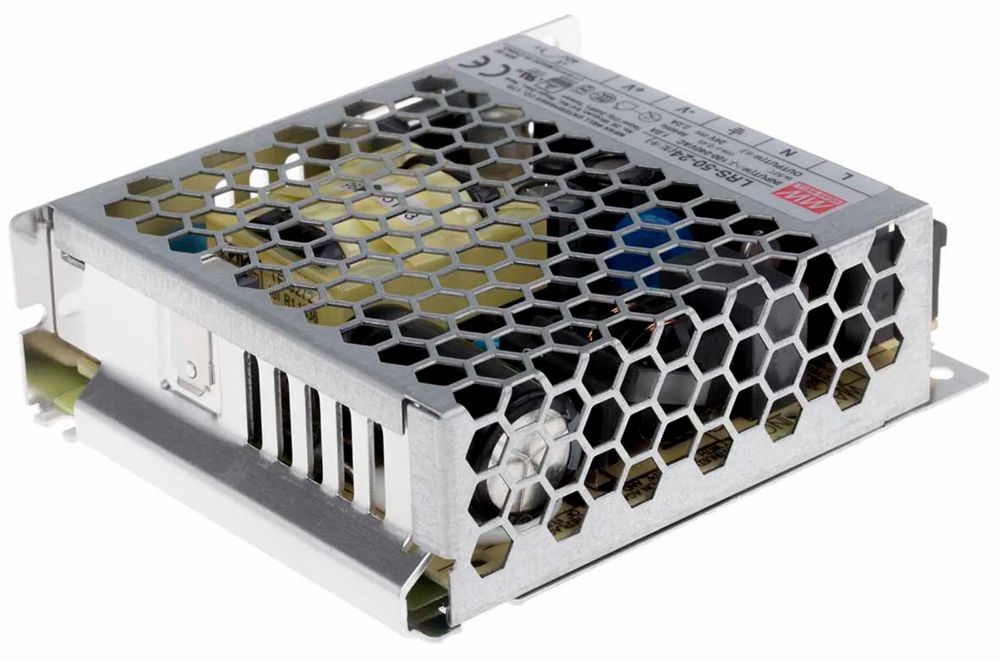 Sursa de alimentare in comutatie, 24V, 2.2A, 51.8W, Mean Well, LRS Sursa de alimentare in comutatie, 24V, 2.2A, 51.8W, Mean Well, LRS