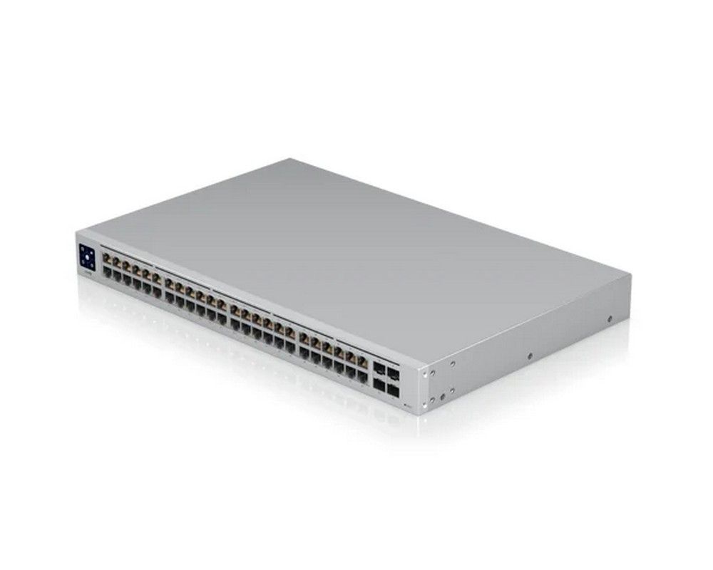 Switch Ubiquiti UniFi USW-48-POE, 52 porturi, 32x PoE 195W