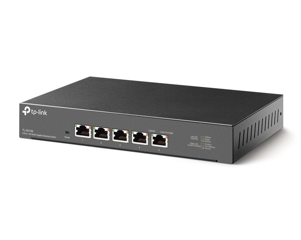 Switch 5 porturi, 10G, fara management, Tp-Link Omada, TL-SX105