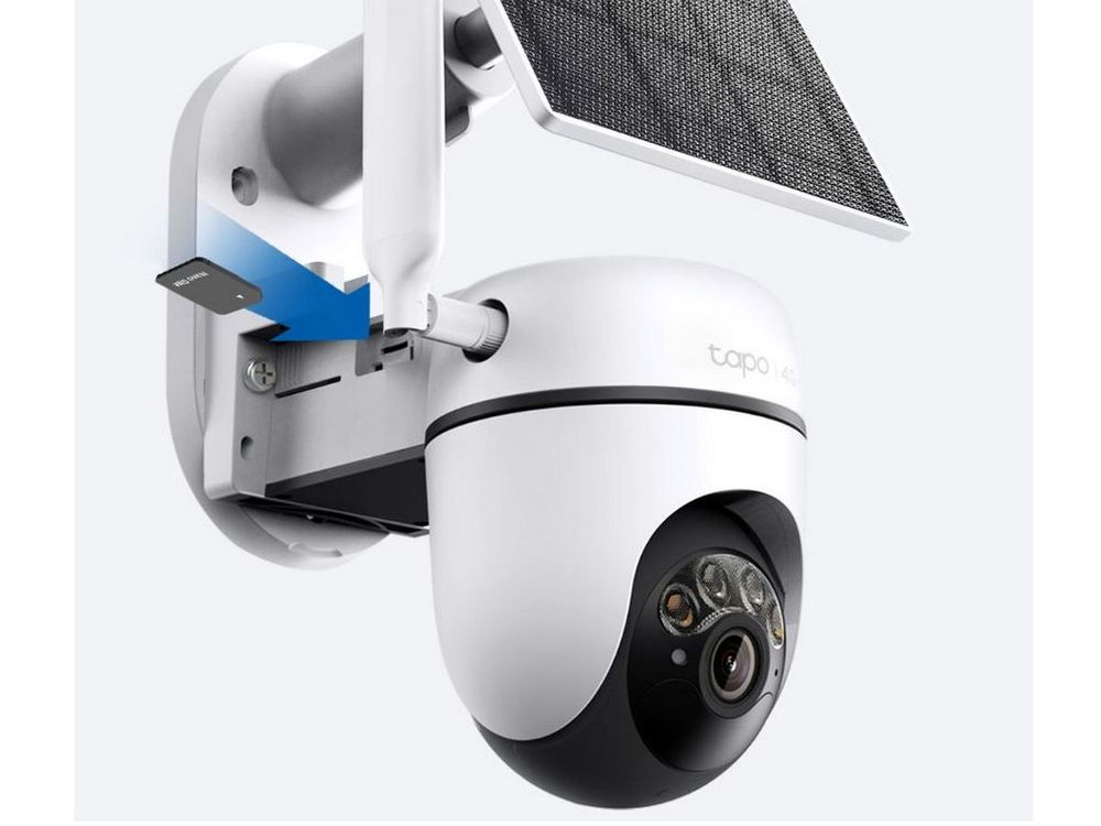 Camera supraveghere 4G LTE si panou solar Tapo C615G KIT, 2K 3MP