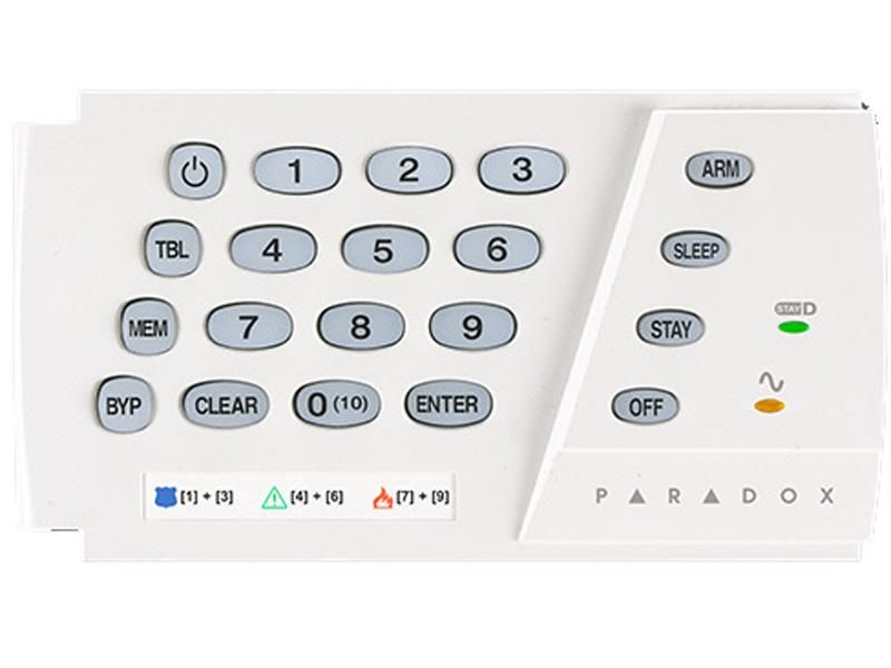 Tastatura pentru sistem de alarma Paradox K636 - A2t.ro