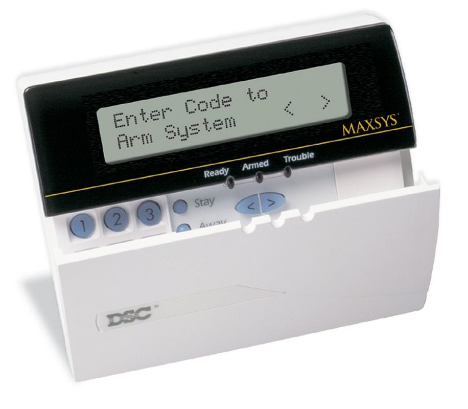 Tastatura cu ecran LCD pentru sisteme de alarma, DSC, LCD4501