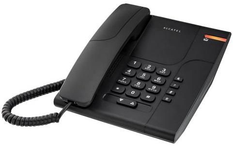 Telefon analogic Panasonic KX-TS500FXB, buton recall, 6 niveluri