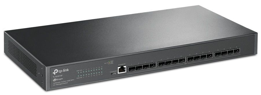 Switch cu management L2 cu 16 porturi SFP TP-Link TL-SX3016F - A2t.ro