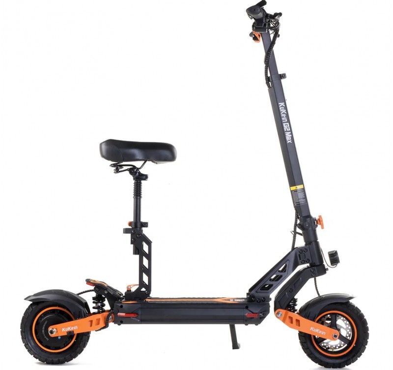 Trotineta electrica pliabila KUKIRIN KKG2MAX-BK, viteza 55km/h, 3 trepte de viteza, motor de 1000W, acumulator 48V