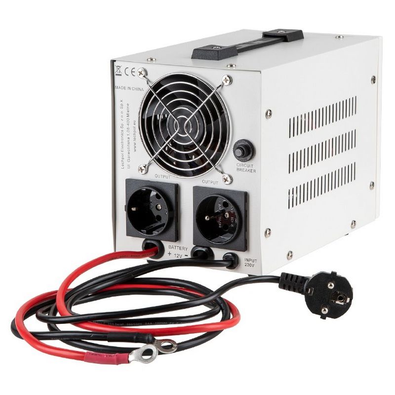 UPS de 300W cu unda sinusoidala pura, compatibil cu baterii de 12V