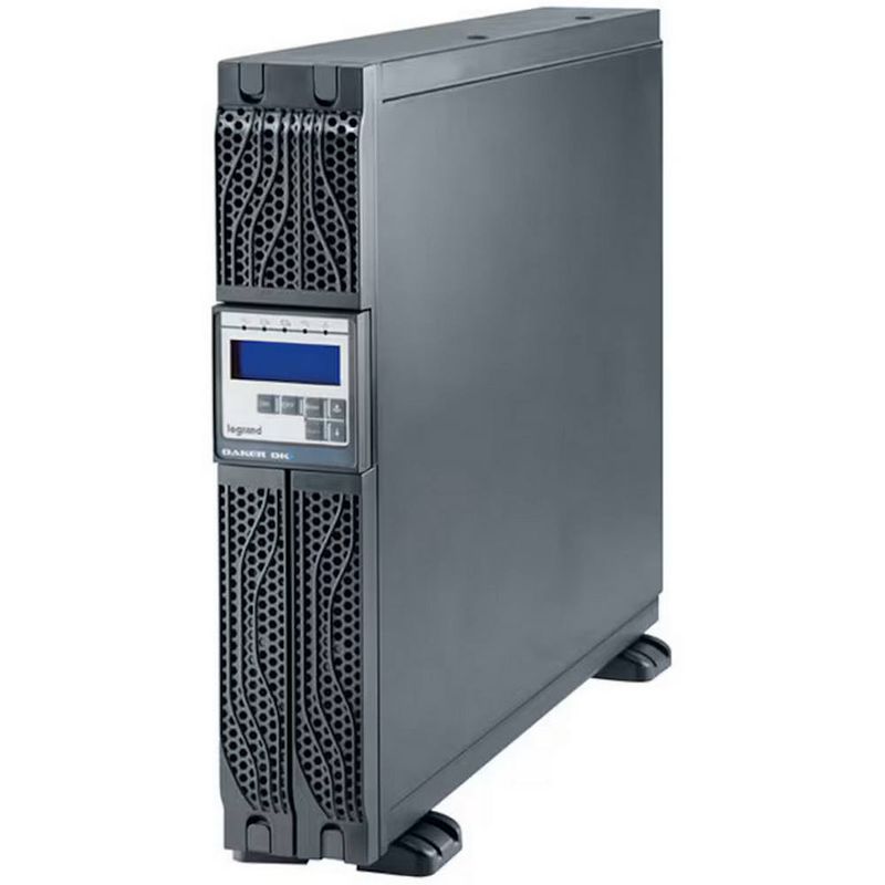 UPS Rackabil 3000VA/2700W, Legrand LEGRAND-310172-3kVA, conversie dubla, unda sinusoidala pura, eficienta 98%