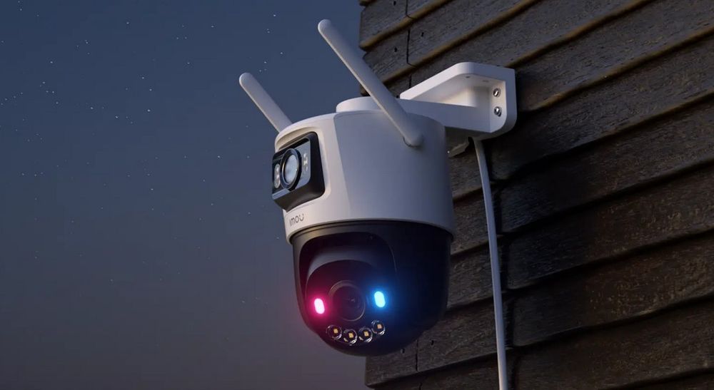 Camera supraveghere IP Wi-Fi 6 PT Imou Cruiser Dual 2 Pro, 4+4MP