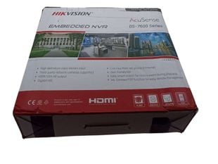 [RESIGILAT] NVR 16 canale Hikvision DS-7616NXI-K2(D)-R2, AcuSense, 8MP 4K, latime banda 160Mbps, 2x port SATA max 16TB