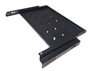 Raft mobil 19 inch, adancime 270mm, incarcare 30kg, pentru rack adancime 450mm, metalic, Safer SAF-MOBSHELF45