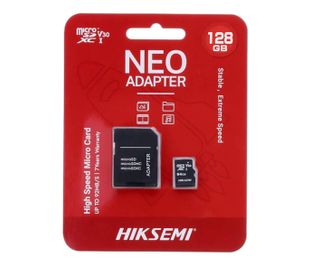 Micro SD 128GB Clasa V30 cu adaptor 92Mb/s - Hikvision - A2t.ro