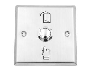 Buton de iesire, montaj ingropat, din otel inoxidabil, NO/COM, SECUKEY Cbutton 2