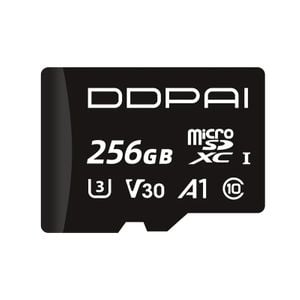Card Micro SD pentru Camera Auto DDPAI, Clasa 10, 256GB, Viteza ridicata, DDPAI-256GB