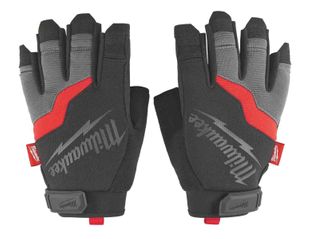 Manusi de protectie fara degete Milwaukee, marime 11/XXL, cusatura intarita, material respirabil, 48229744