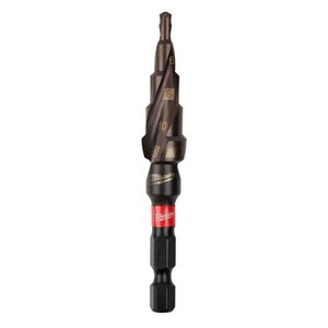 Burghiu in 5 trepte Milwaukee 4-12 mm, otel HSS, prindere Hex 1/4, 48899262