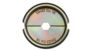 Bac sertizare cabluri cupru Milwaukee DIN22 CU 16 mm2, 1 buc, pentru papuci DIN46235 si conectori DIN46267, 4932451744