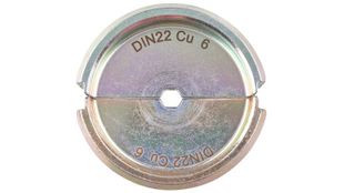 Bacuri de sertizare papuci Milwaukee 4932464861, DIN22 Cu 6, DIN 46235/46267, 1 buc