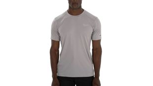 Tricou maneci scurte, Milwaukee WORKSKIN, marimea M, material rezistent, respirabil, protectie UV, uscare rapida, gri, 4933478195