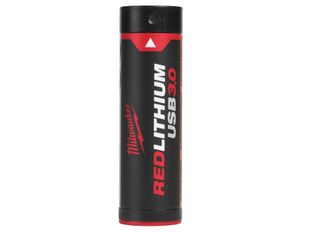 Acumulator Milwaukee L4 B3 Redlithium USB, 3.0 Ah, 4V, timp incarcare 120min, 4933478311