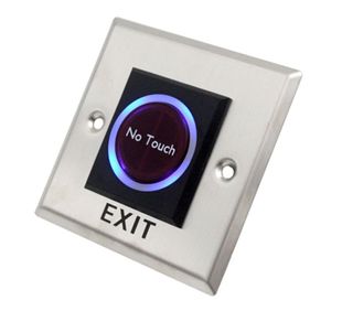 Buton de iesire cu infrarosu fara atingere, Indicator stare LED, NO/NC/COM, SECUKEY Cbutton 7