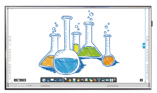 Tabla interactiva cu touch screen 75 inci Samsung Interactive whiteboard LH75QBNWLGC/EN