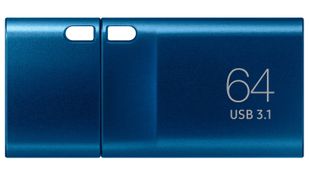 Memorie USB pentru PC si smartphone Samsung, MUF-64DA/APC, Type-C, 64GB, USB 3.2 Gen 1, citire pana la 400 MB/s