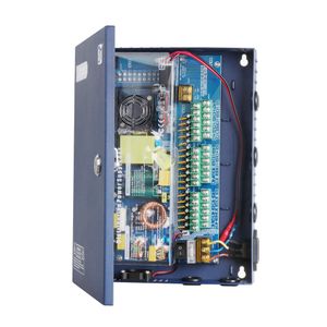 Sursa de alimentare 30A, 12V, 18 iesiri protejate, Back-up, carcasa metalica SAF-XZU350-12-18