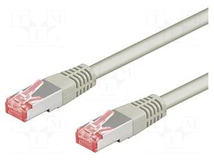 Patchcord retea CAT6, 1M, SFTP, Gri, S/FTP6A-CU-010GY
