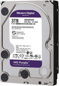 Hard Disk Western Digital Purple, 3TB, WD30PURZ
