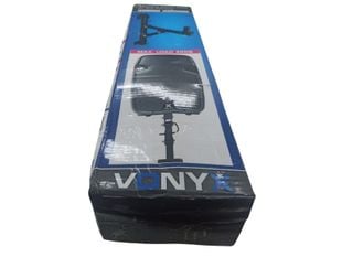 [RESIGILAT] Suport boxe pentru montare pe perete, reglabil, Vonyx SUP3P-R1, sarcina 50kg, stift pentru siguranta, 1.9kg, otel negru