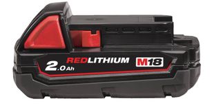 Acumulator Milwaukee M18 B2, 2 Ah, REDLINK Intelligence, autonomie si putere sporita, 4932430062-P