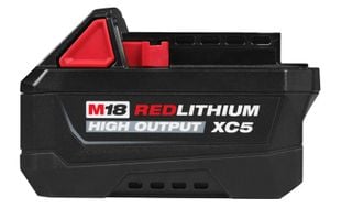 Acumulator Milwaukee M18 HB5 HIGH OUTPUT REDLINK, 18V, 5.0 Ah, REDLITHIUM protectie suprasarcina, indicator nivel energie, 4932499042