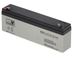 Acumulator 12V, 2.3Ah, MW Power, MWS 2.3-12