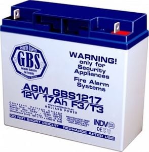 Acumulator AGM VRLA 12V 17Ah, TED PL 17 AH