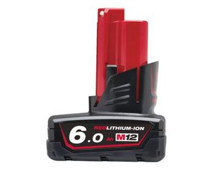 Acumulator Milwaukee M12 6.0 Ah, 12V, Tehnologie REDLITHIUM, Compatibilitate Sistem M12, 4932451395