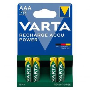 Acumulatori reincarcabili Varta AAA, Ni-MH 1.2V 1000 mAh VAR-R3-AAA