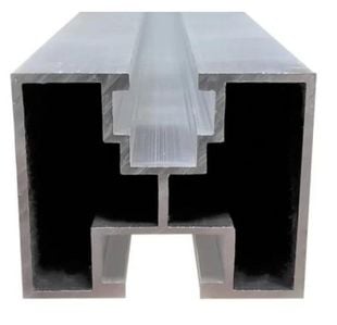 Profil aluminiu pentru montaj panou solar Al40x40-3.6 - Lungime 3.6 metri