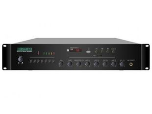 Amplificator PA 120W cu mixer, 6 zone, USB/SD/Tuner, intrari 2Mic si 3Line, 100V, MP212U