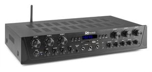 Amplificator audio Power Dynamics PV260BT, 6 zone, 600W, Bluetooth, MP3, port USB, SD, ecran LCD