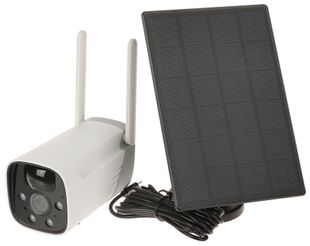 Camera de supraveghere IP cu Panou Solar, 2MP Full HD, Wireless, 3.6mm, IR 15m, Microfon Difuzor, Safer CAMSOLTU
