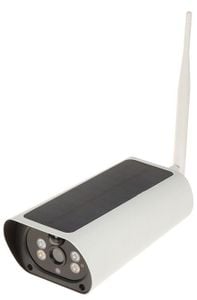 [RESIGILAT] Camera 4G / LTE  cu Panou Solar 1.6W, Full Color, LED 25m, 2MP Full HD, 3.6mm, Microfon si difuzor, Tuya, Safer CAM4GSOLTU-R