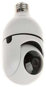 Camera de supraveghere interior IP PTZ, Full HD, IR 30m, Montare pe E27 230V, 3.6mm, Wi-Fi, Tuya, Safer CAME27