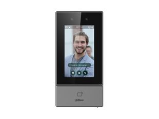 Control acces cu recunoastere faciala Dahua ASI6213S-PW, ecran 4.3 inch, 2MP, Wi-Fi, Mifare 13.56Mhz, RS 485, Wiegand, PoE, IP65, gestionare pontaj, apeluri video