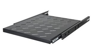 Raft culisant pentru rack podea 1000mm, ASYTECH Networking ASY-SS-1000F, 19 inch, capacitate 30Kg, acces facil, otel, negru