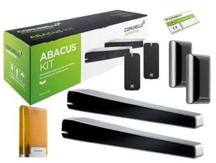 Automatizare pentru porti batante 1x2.2m, 2x220kg, 24V, Encoder performant, Comunello Abacus 220 GKAS220MLB908