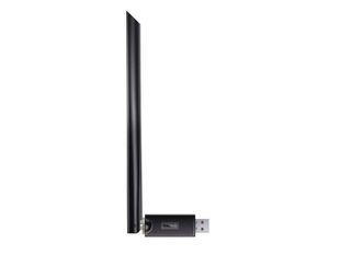 Adaptor Wi-Fi USB Baseus FastJoy 300Mbps, 2.4 GHz, antena externa 180°, USB-A, WPA2, B01317600111-01