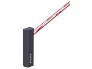 Bariera acces auto in parcare, brat 3 metri, LIFE, trafic intens, motor 24V SUPRA-MB324