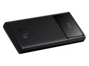 Baterie externa portabila Baseus Star-Lord, 10000 mAh, incarcare rapida 22.5W, PD 20W, QC 3.0, 2xUSB-A, 1xUSB-C, display digital, negru, PPXJ100001